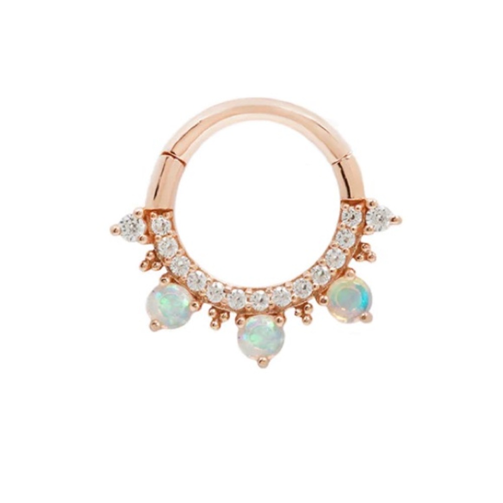 Buddha Jewelry Organics Gigi Clicker in Rose Gold